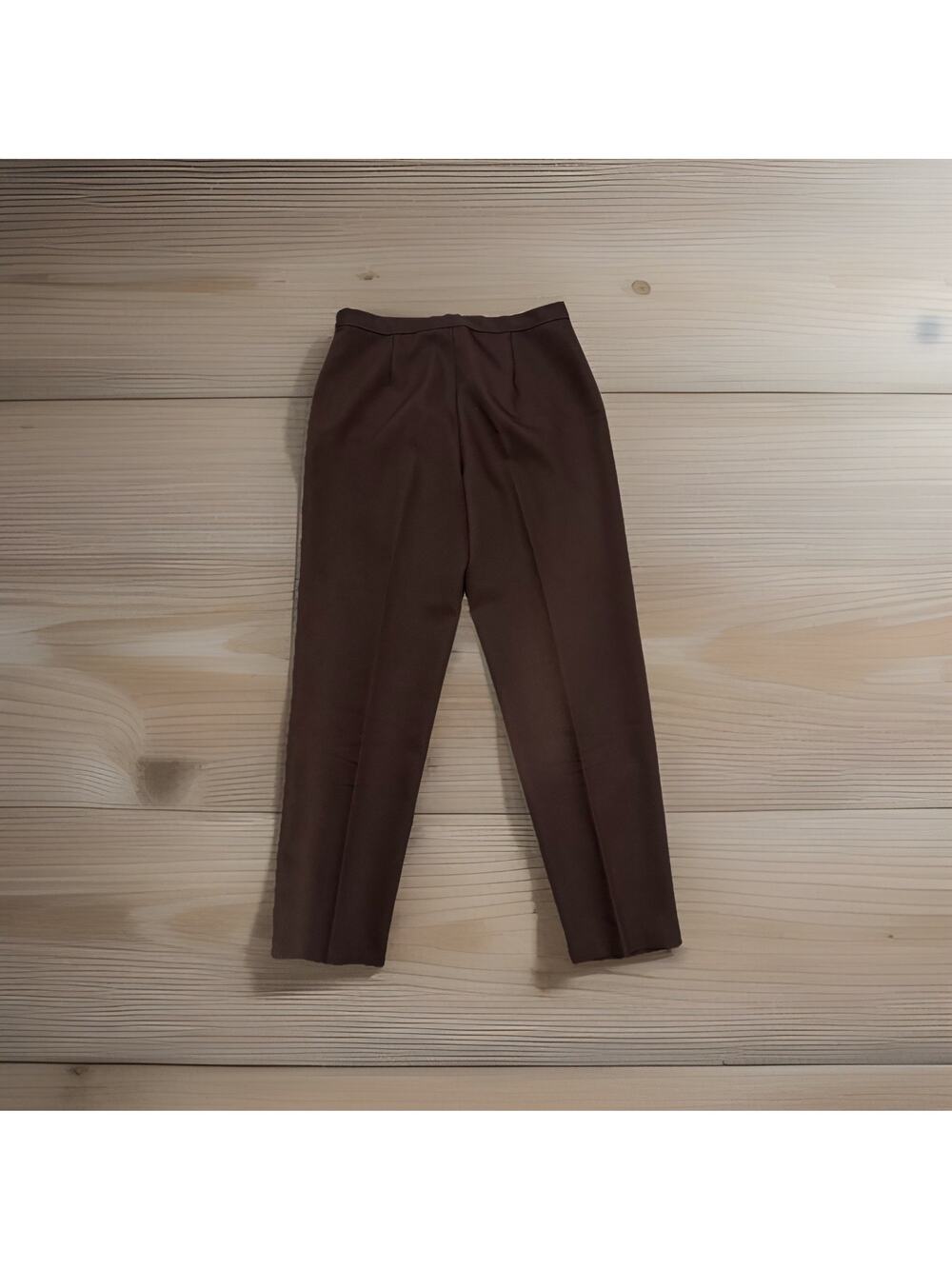 Women’s Drk Brown Slacks/ Trousers By Bend Over. Size 16